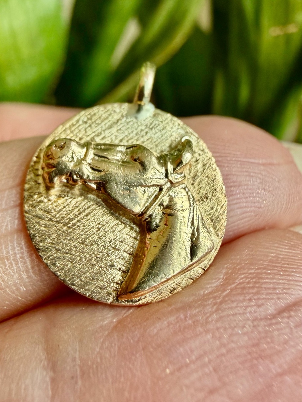14 karat gold horse, charm, or pendant